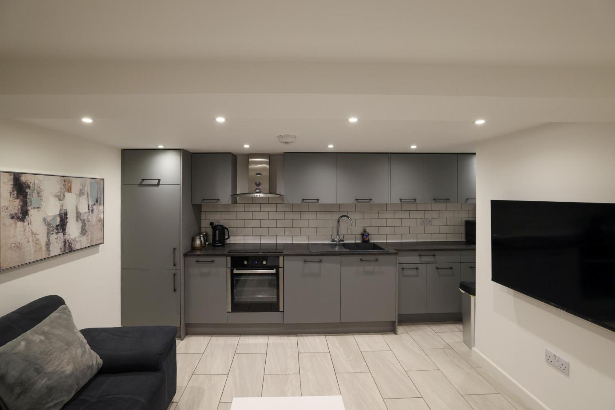 Stylish 1 Bed Apartment In Bicester Town Centre Exterior foto